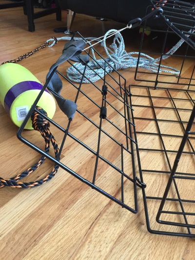 South Bend Vinyl-Coated Steel Crab Trap Bait Cage